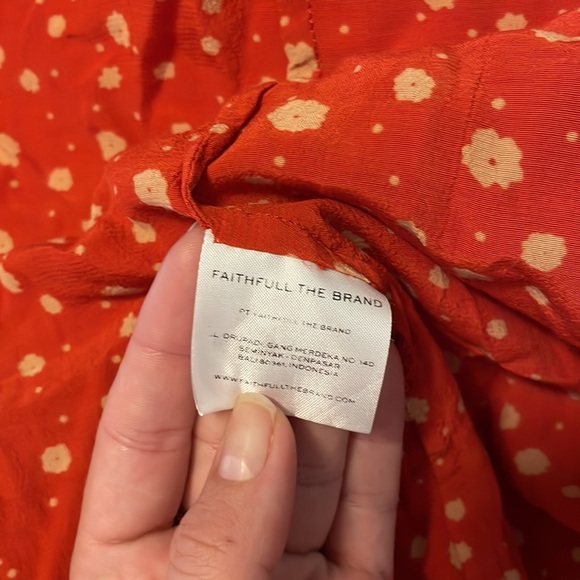 Faithfull The Brand Lani Smocked Set Sz. 2 - Picture 11 of 15